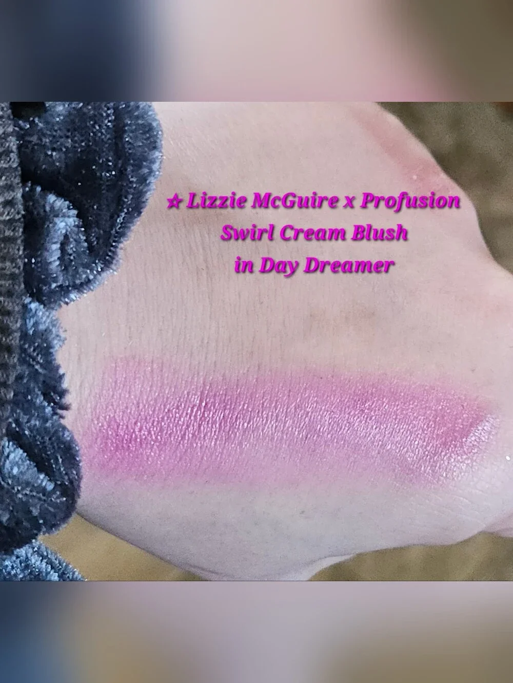Profusion Cosmetics x Lizzie McGuire Swirl Cream Blush - Day Dreamer BNIB